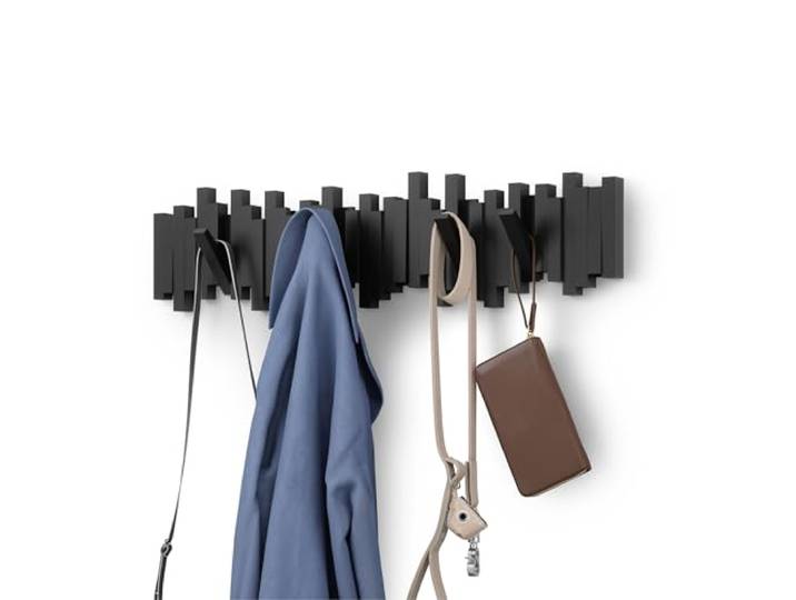 Umbra STICKS 8 HOOK BLACK