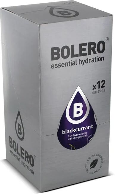 Bolero GROSELHA PRETA (COM STEVIA) 12 Saquetas de 9g Groselha