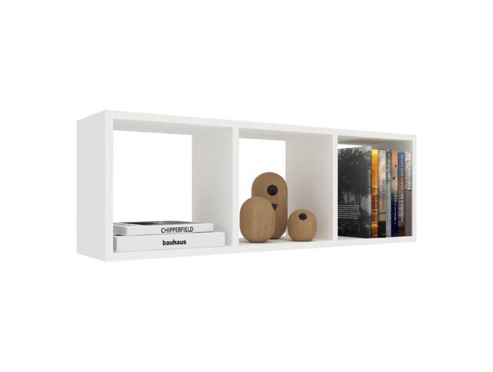 Étagère haaus Lira 3 Tiroirs Blanc 90 x 20 x 30 cm