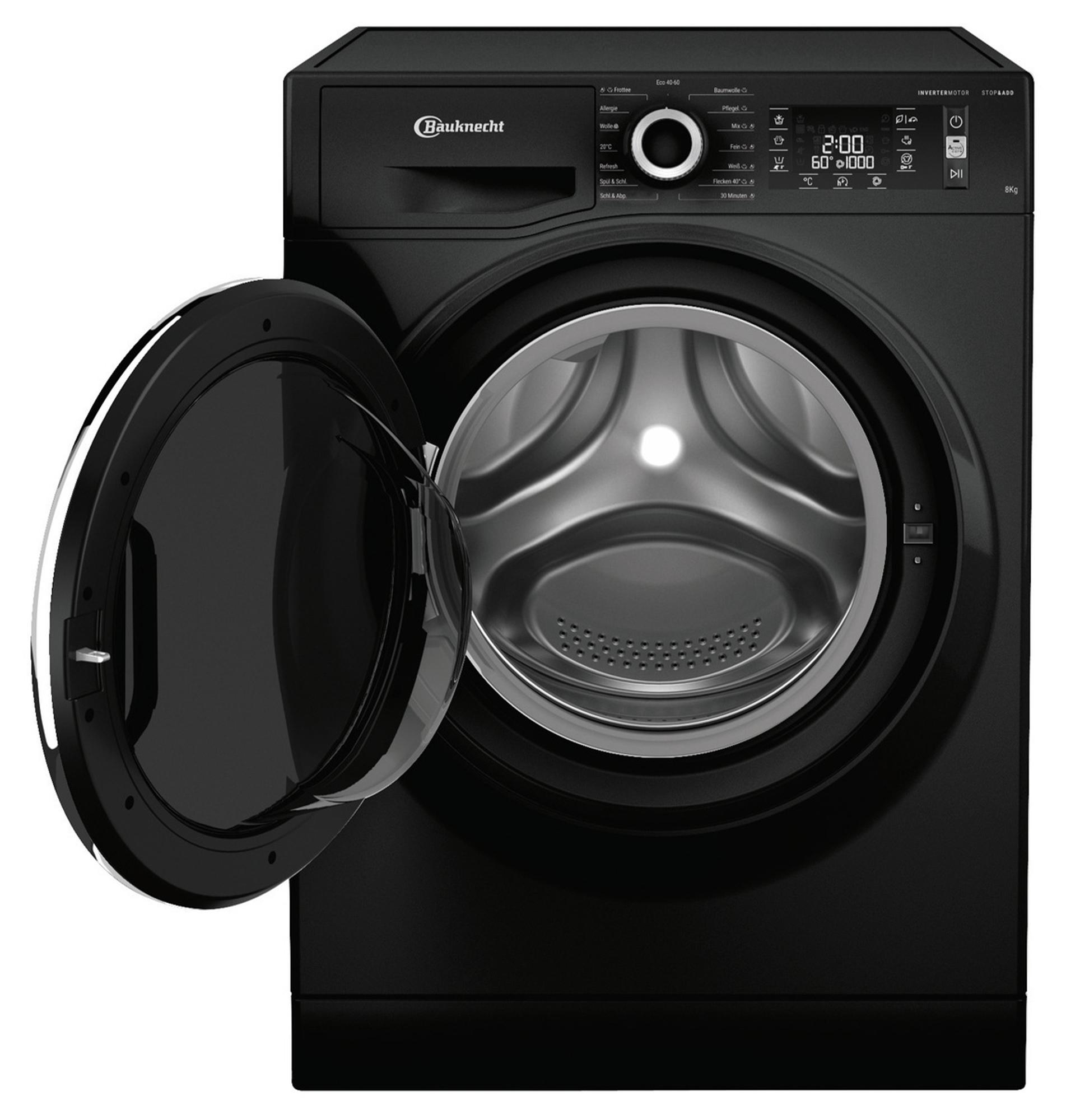 Bauknecht WM BB 8AA Waschmaschine 8kg Nachlegefunktion Stop&Add Active Mousse