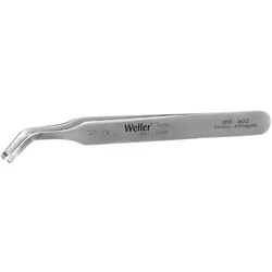 Weller Erem, Pinzette, SMD-Pinzette, 2 mm Spitzen, 40° abgewinkelt/Rund, Edelstahl 115mm