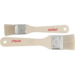 ZENKER Backpinsel 2-tlg., mit Holzgriff