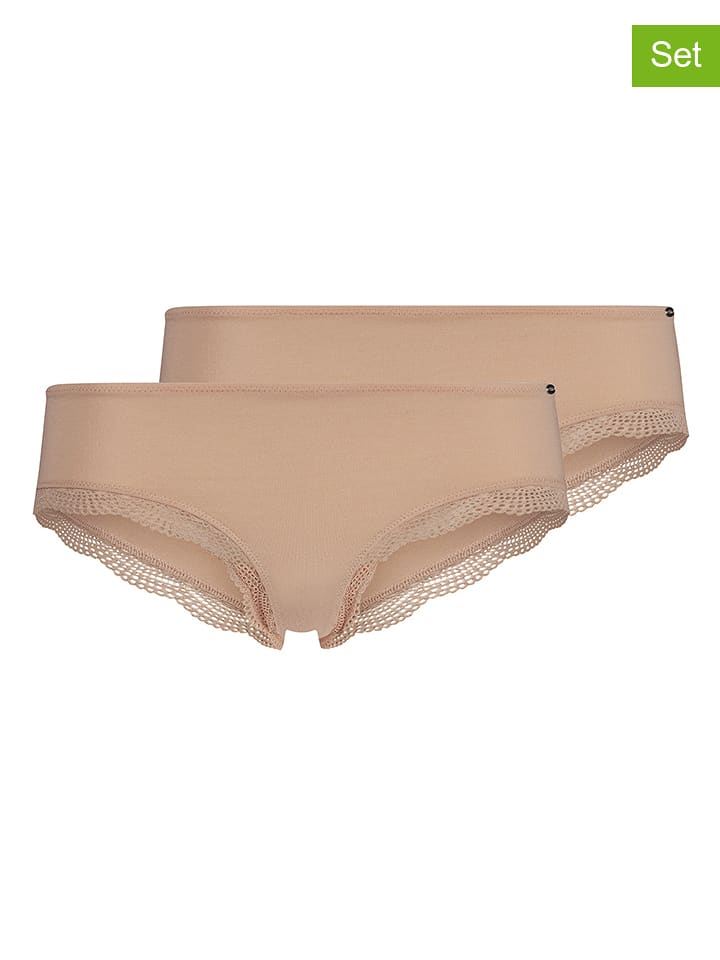 Skiny 2er-Set: Pantys in Beige - 38