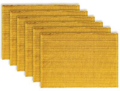 Fabstyles Casual Classic Cotton Placemat Set of 6 - 13x19