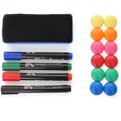Whiteboard Zubehör MCW-C93, Memoboard-Set Magnet Boardmarker Schwamm