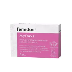 FEMIDOC MyDays für die Menstruation Kapseln 20 St