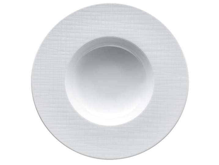 Rosenthal Assiette creuse Mesh Rim 28 cm Blanc