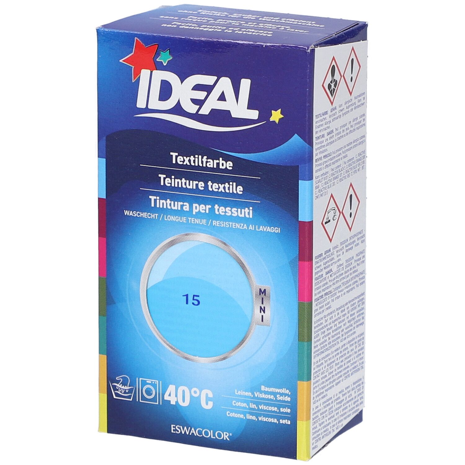 Ideal Mini Baumwolle Color No15 türkis 1 St Tinktur