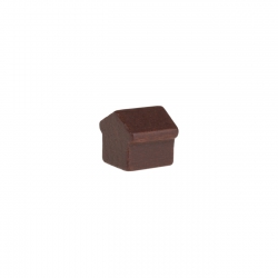 Halmakegel.com Monopoly Haus - 12x13x12mm - braun 255815
