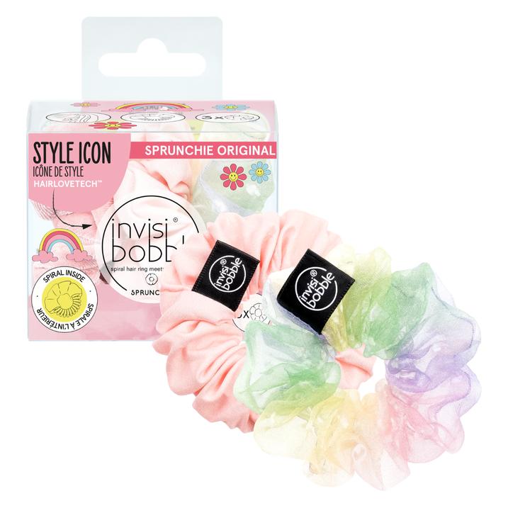 Invisibobble Haarbinder Sprunchie Duo, Hue-Man Love, 2 Stk. (Haargummi) (100287)