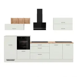 Impuls Küchenzeile IP 1200 Dekor Space Grey