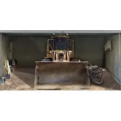 Scheurich Garagentorplane Bagger, für Großraumgaragen ab 3900 mm Breite