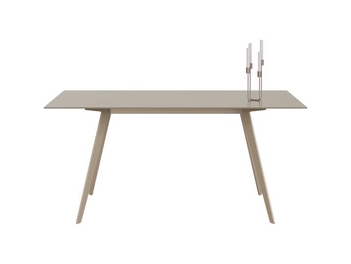 Esstisch Tame Glas beige B 100 T 160 cm