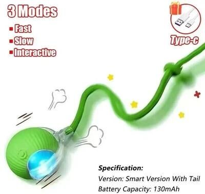 Uplifted Finds Interactive Fluttering Bird Wall Toy green Tail Ball