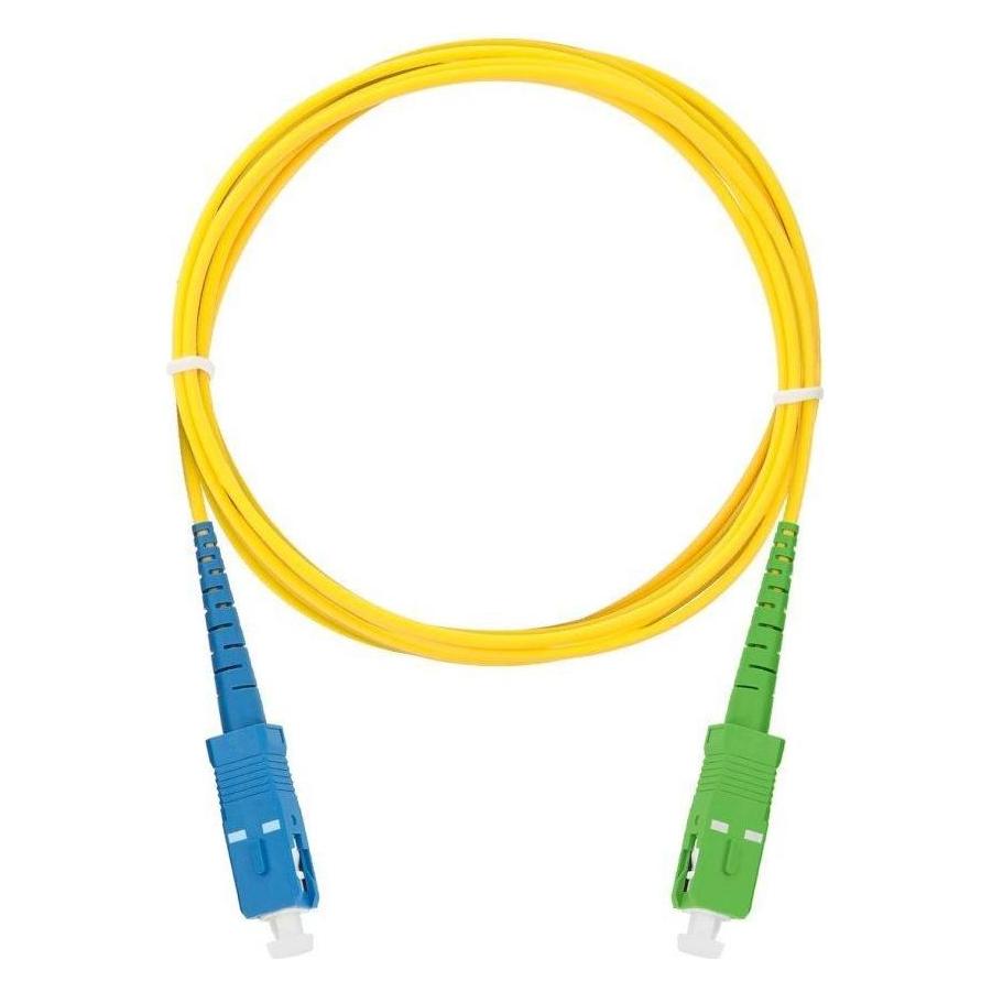 XtendLan simplexní patch kabel SM 9/125, OS2, SC-SC(APC), LS0H, 10m (10 m) (FOP-SCASC-S-10-9)