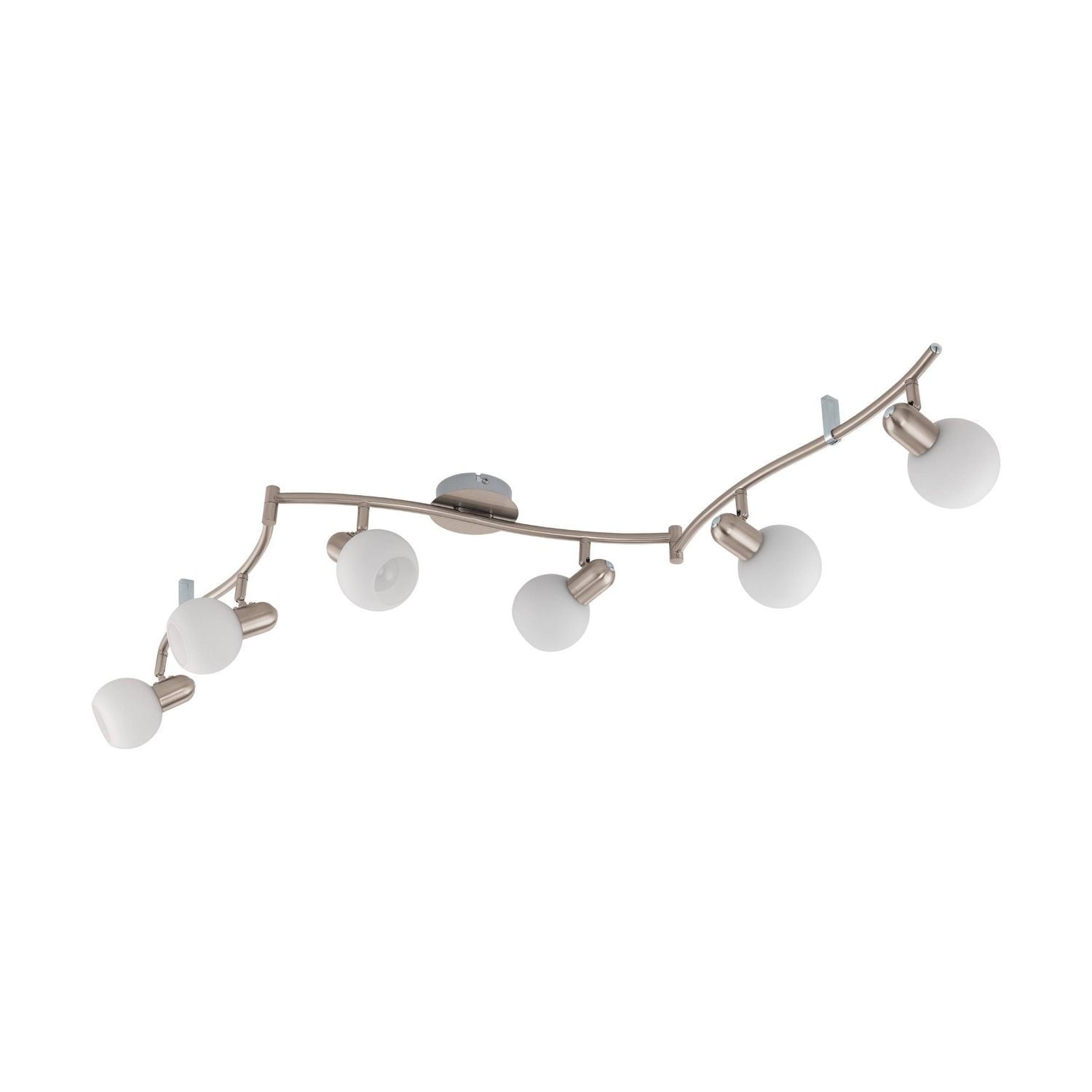 Eglo Comba Plafondlamp 6-lichts zilver