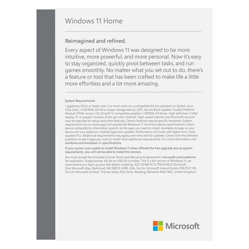 Microsoft Windows 11 Home (1 User, 12 Monate) (HAJ-00090)