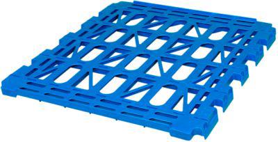 Kunststoff-Etagenboden für Rollbox, blau RAL 5010