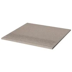 Rako Taurus Granit Treppenfliese grau 30x30 cm matt TCA34076.1