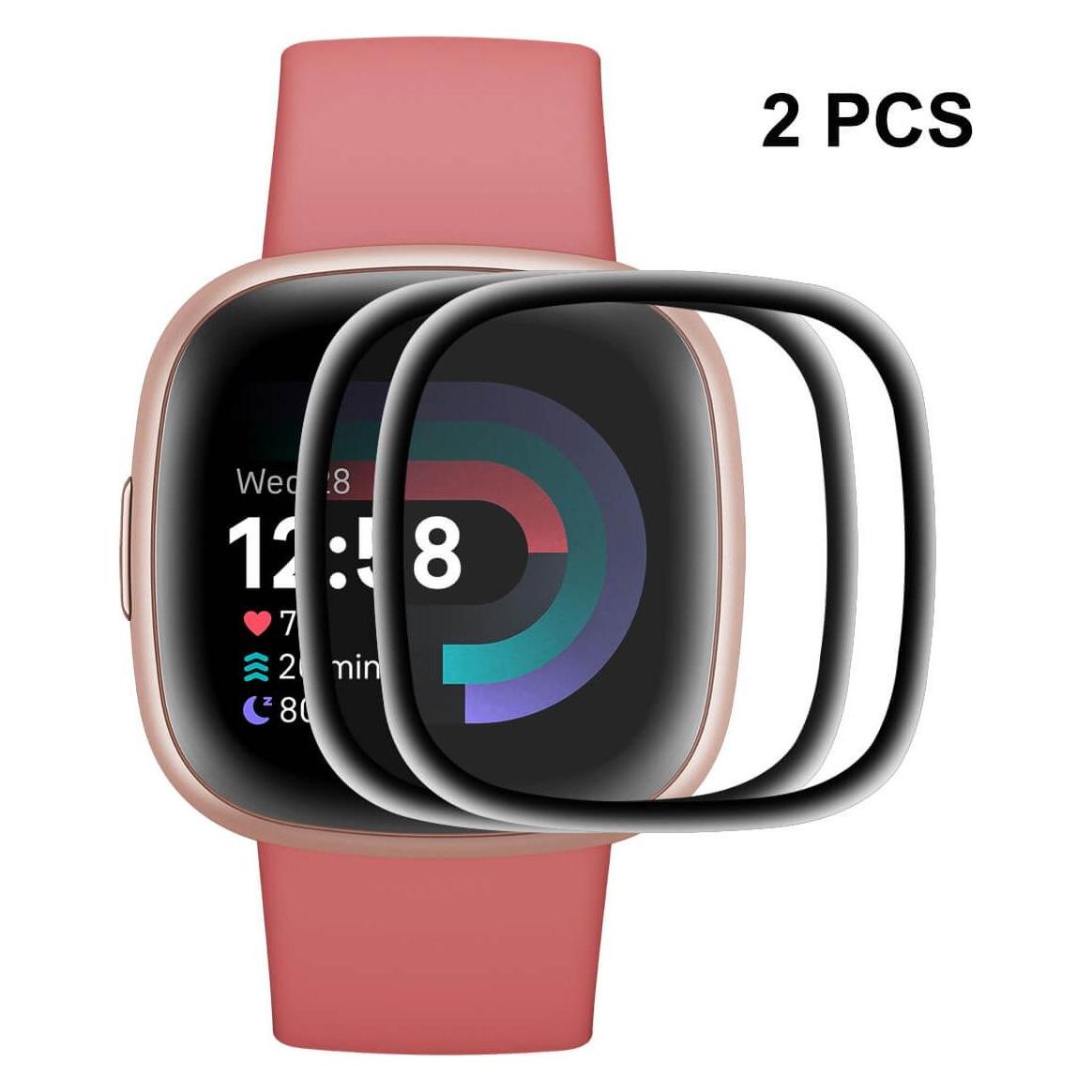 Cover-Discount Fitbit Versa 4 / Sense 2 - 2 Stk. Schutzfolie (SYA001960602)