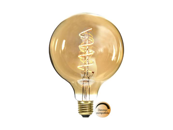G125 Decoled Spiral Amber E27