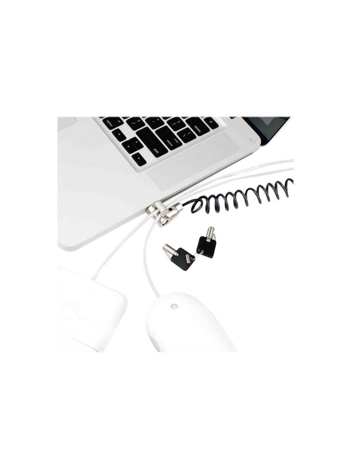 Compulocks Universal PC Laptop Coiled Cable Lock Security Solution