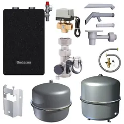 Buderus Logaplus-Modul-Paket HW-Set HYC25 für GB182 mit BU-H35 und BU-H18 - 7739622524