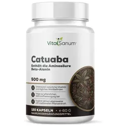 VitaSanum® Catuaba (Erythroxylum catuaba) – 500 mg – 1 Kapsel Tagesportion