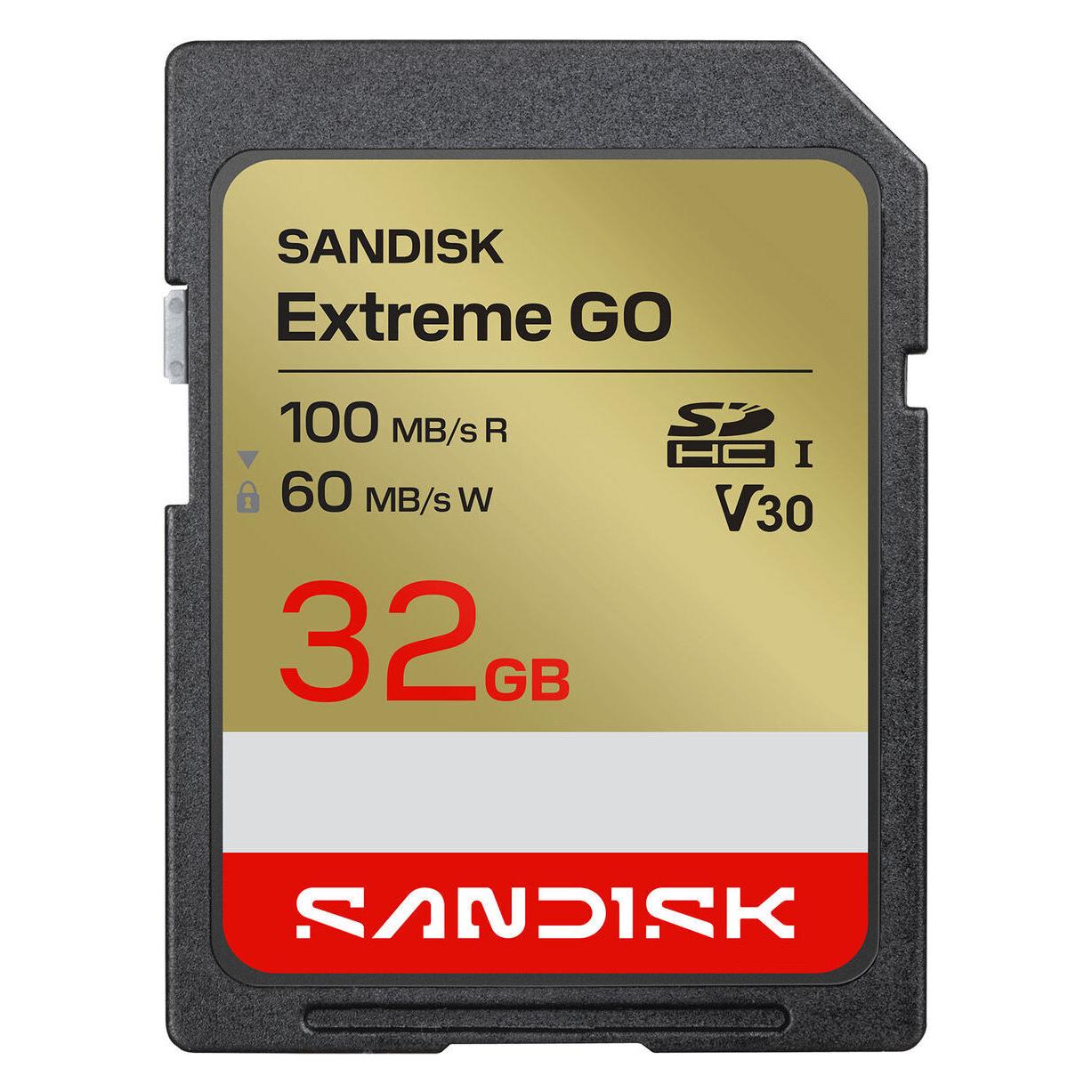 Sandisk Extreme Go (32 GB, SDHC, U3, UHS-I) (SDSDXGN-032G-GNCIN)