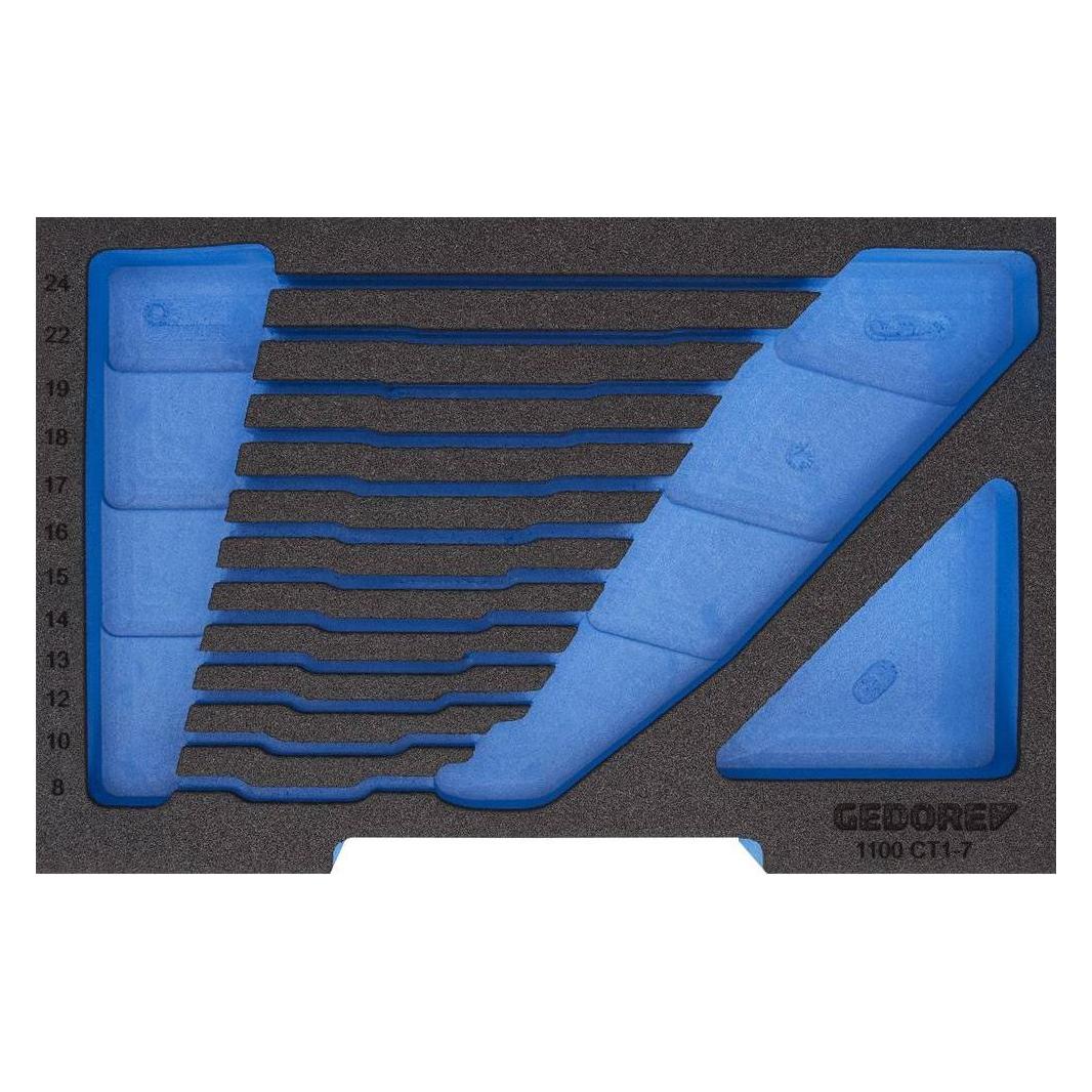 Gedore EI-1100 CT1-7 Schaumstoffmodul 1/2 L-BOXX 136 leer (2835924)