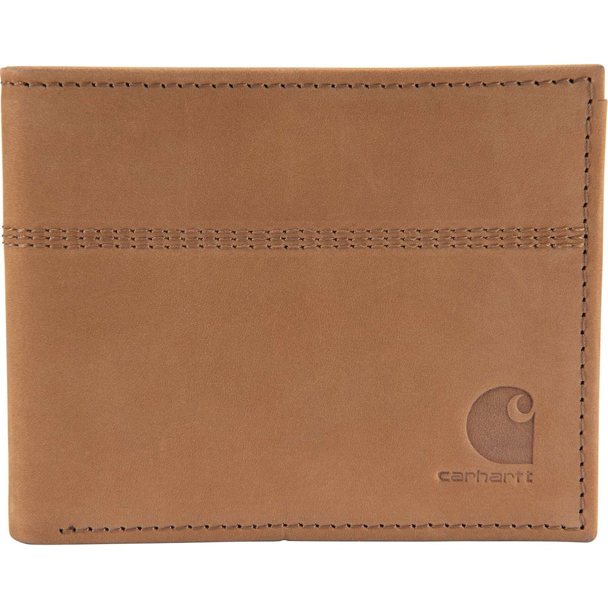 Carhartt Saddle Leather Bifold Wallet dark brown (211) OS 800650-201OS
