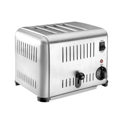 LACOR 69296 – Edelstahl-Buffet-Toaster mit 6 Schlitzen, 3240 W, Grau