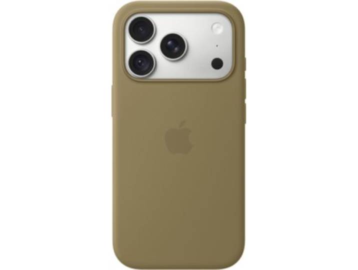Apple - Coque Iphone 18 Pro Magsafe Olive Silicone