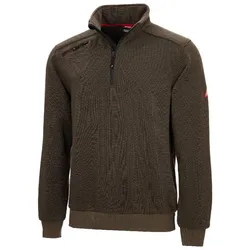 AS Arbeitsschutz Nitras Motion Tex Plus Pullover | Gr. L | Arbeitspullover | braun