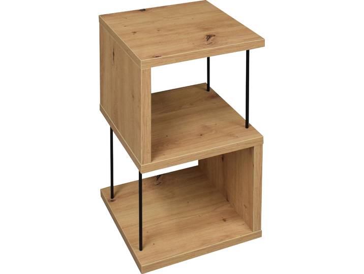 Standregal MÄUSBACHER Sticks Regale , braun (asteiche), B:33cm H:65cm T:33cm, Holzwerkstoff, Regale, Standregal, Breite 33 cm