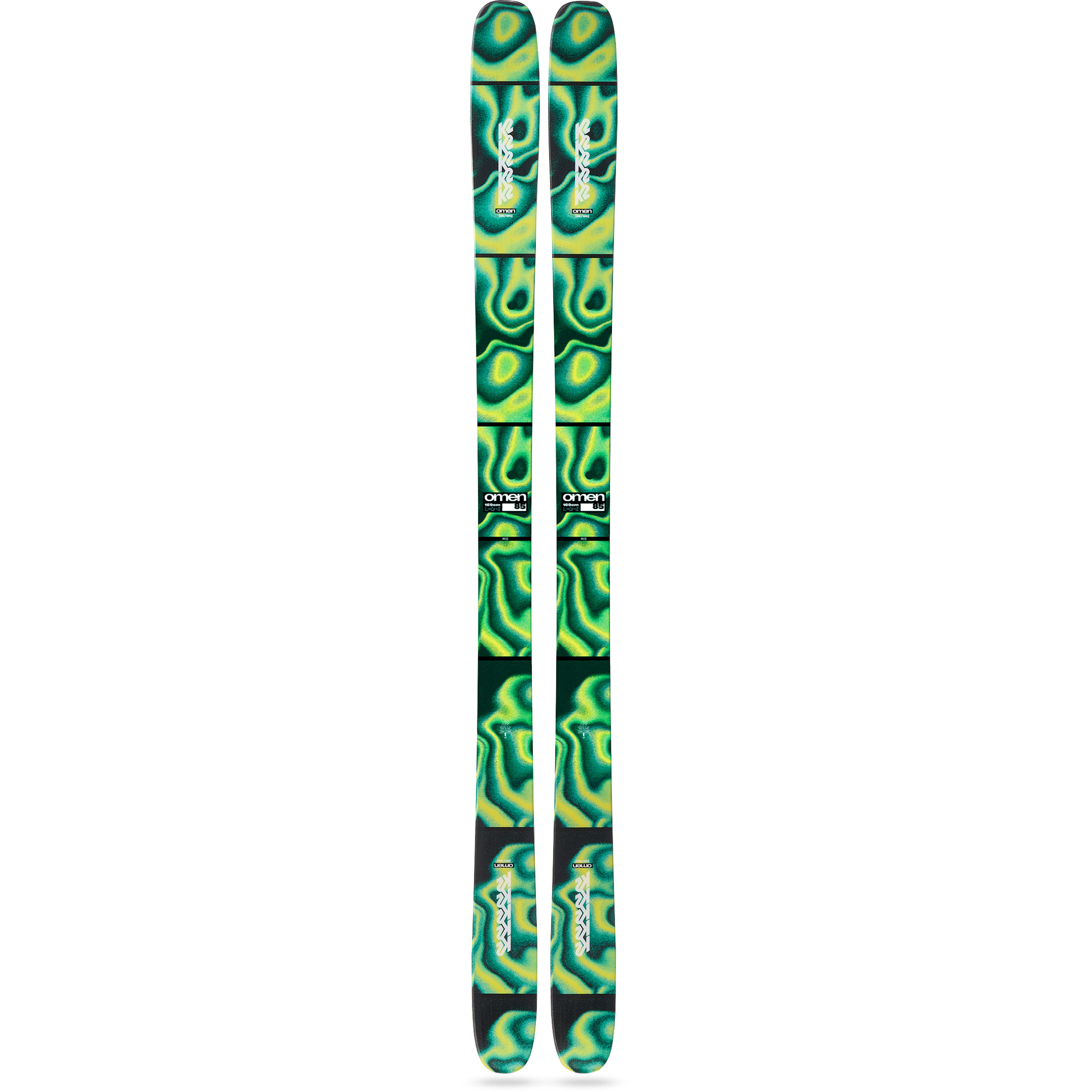 K2 Omen 85 Freerideski 26/27 Ski weiss Größe 169CM Freeride