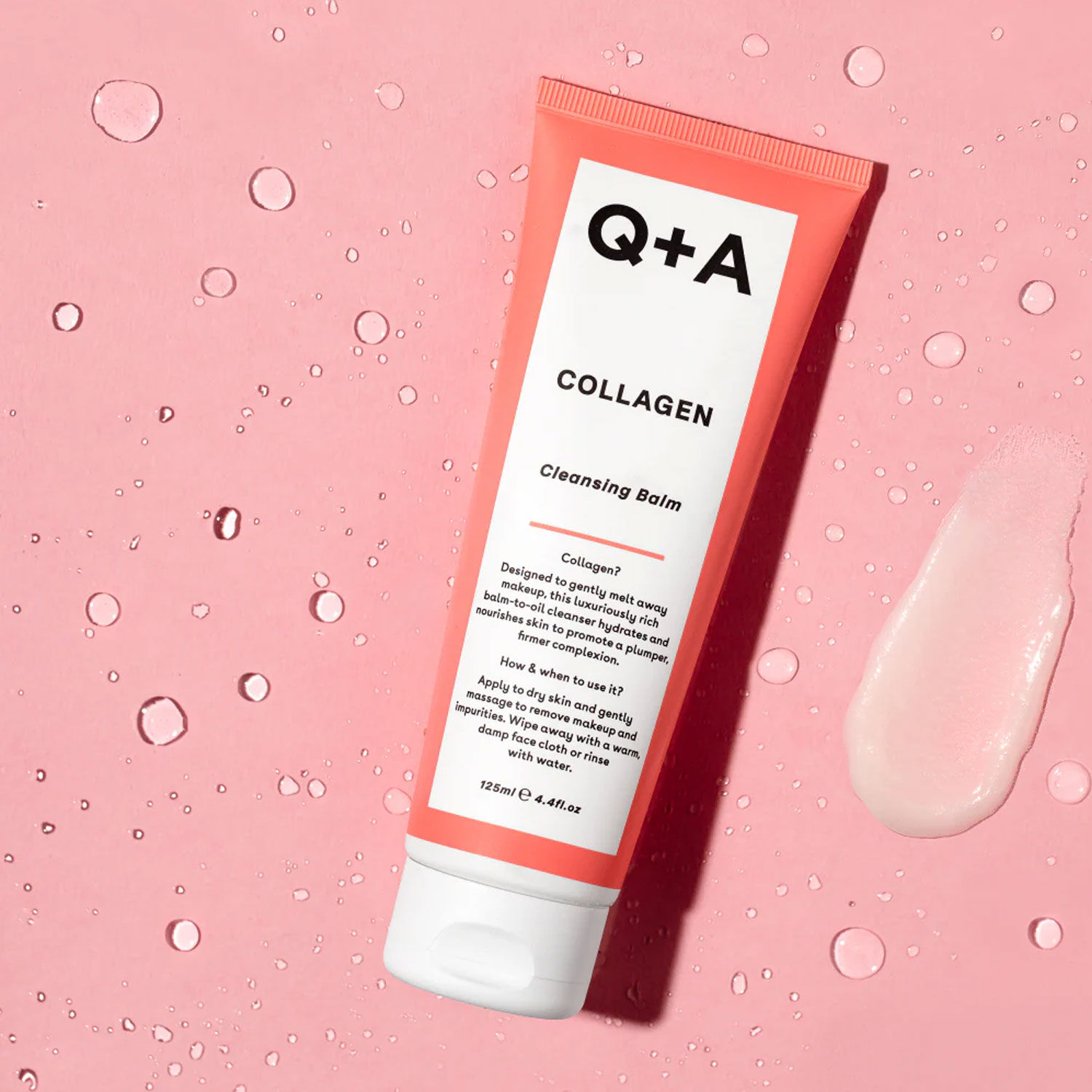 Q+A Collagen Cleansing Balm 125ml