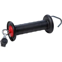 Corral, Gartenzaun, Gate handle black, with hook and rope/wire connector