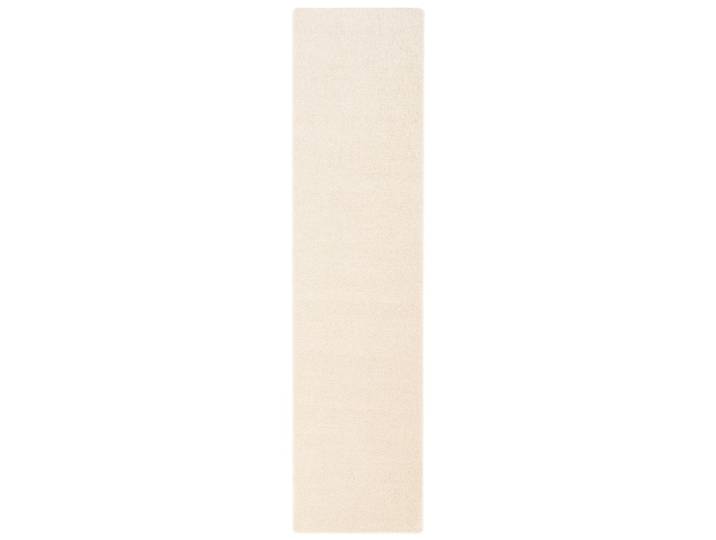 Tapis couloir uni crème 80x320 cm