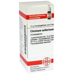 Chininum Sulfuricum D 6 Globuli 10 g
