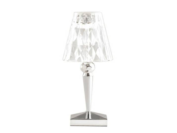 KARTELL lampe de table BATTERY [DERNIÈRE PIÈCE] (Chrome - PMMA métallisé)