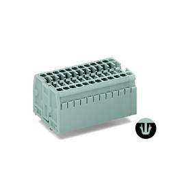 WAGO 869-162 Durchgangsklemme Federklemme Grau 25 St.