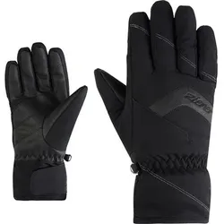 ZIENER Damen Handschuhe KARION-Z AS® glove lady, Größe 7,5 in Schwarz Schwarz