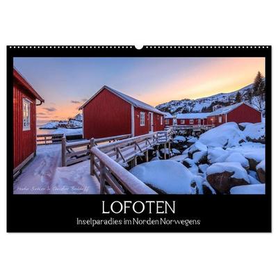 LOFOTEN - Inselparadies im Norden Norwegens (Wandkalender 2027 DIN A2 quer), CALVENDO Monatskalender