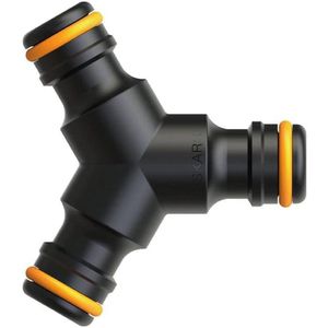 Fiskars Wasserverteiler 1027070, Y-Stück, Kupplung für gängige Systeme