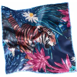 Salontiger-Einstecktuch - 01