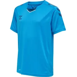 hummel Hmlcore Xk Poly Trikot S/S Kinder - blue danube - 164
