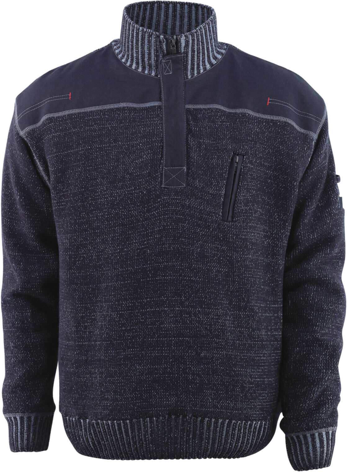MASCOT® Strickpullover Naxos Größe M blaugrau (50354-835-180-M)