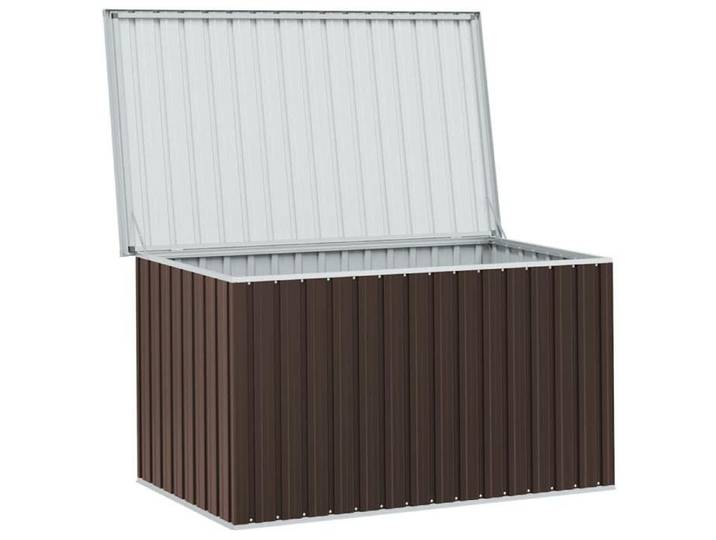Sale 2026  Coffre de rangement de jardin - BURKE - grande espace - Marron 171x99x93 cm - CC229