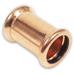 Kupfer Pressfitting Kupplung (Ausführung: 35 mm)